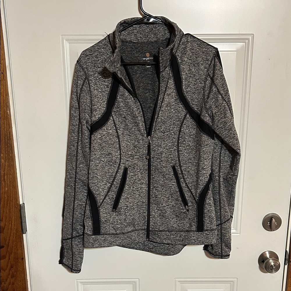 Tangerine Women's Heathered Gray Utility Jacket
